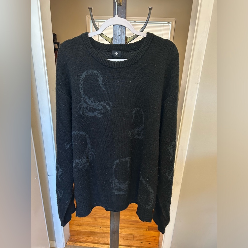 Thrills Co Australia Acrylic Scorpion Oversized Sweater
